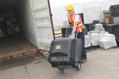 Recycling bins for environmentally friendly waste management